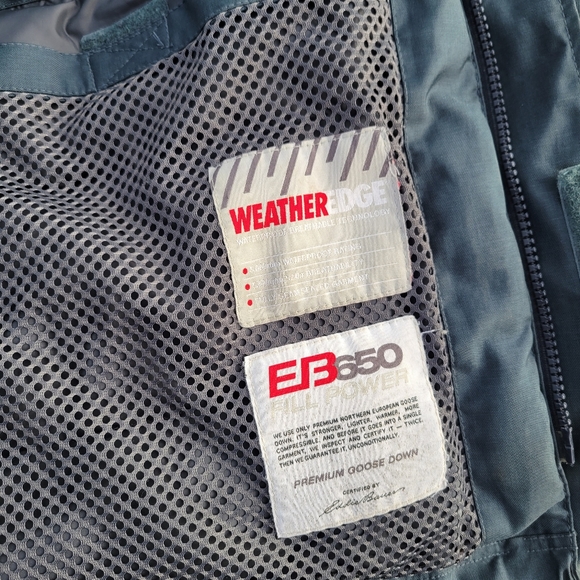 Eddie Bauer 650 Goose Down Parka Heavy Duty Winter Jacket Medium Mens - Picture 2 of 9